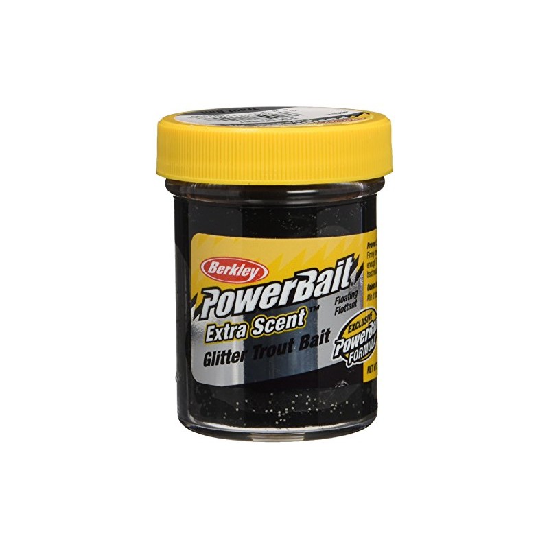 Berkley Powerbait Select Glitter Troutbait - Black Pearl, 50 g