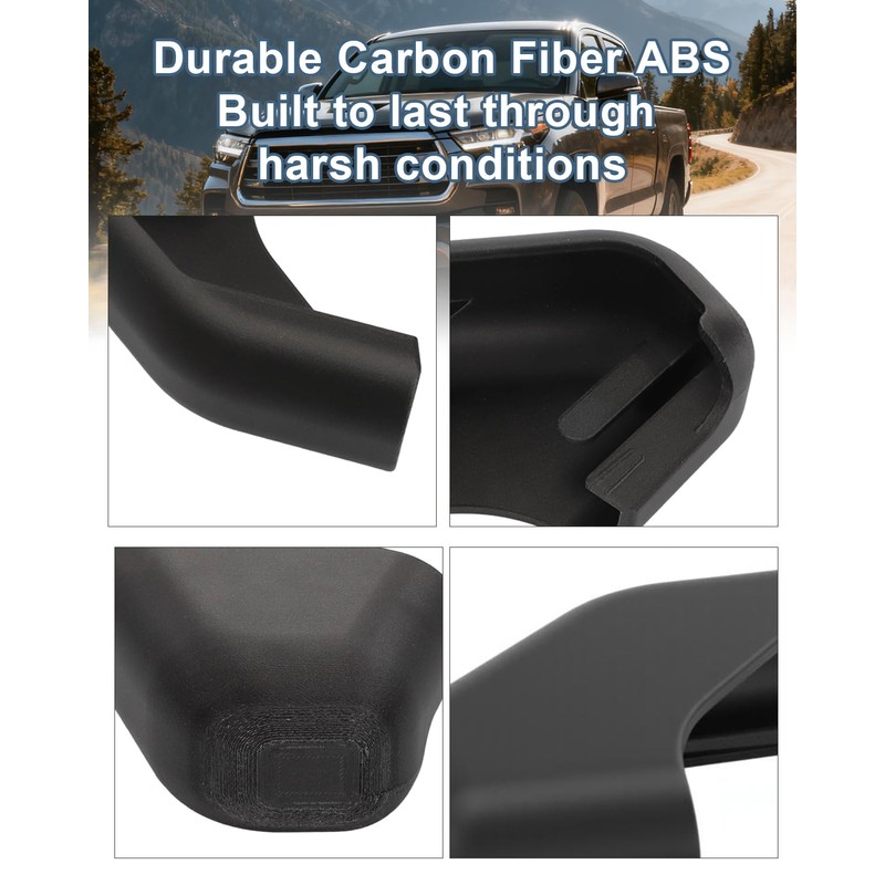 Foruly for Toyota Tundra Running Board End Cap Replacement 2022-2025