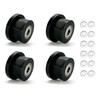 Huiteil Upgrade G-ym Replacement Wheel Rollers for Total Gym 1000,