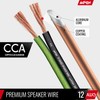 Install Link 12 AWG Gauge Speaker Wire Cable (100 Feet)