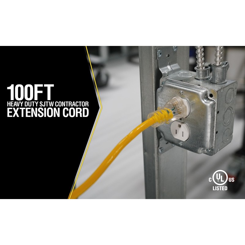 Southwire Yellow Jacket Heavy Duty Extension Cord - Reliable Outdoor