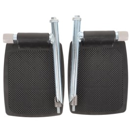 OATIPHO Replacement Wheelchair Footrests Heavy Duty Elevating Pedals with Support Pole Durable Slip Design Suitable for All Wheelchair Brands Lightweight and Convenient for Random Color