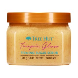 TREE HUT, Exfoliante Corporal Reafirmante de Azcar Natural con Manteca de Karit y Aceites Naturales, Tropic Glow, con Mantequilla de Cupuau y Guaran, 