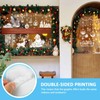 Nepfaivy Christmas Window Stickers Reusable 202Pcs - Double Sided Xmas
