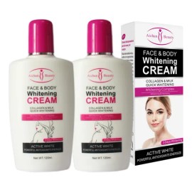 - 2×crema Reparadora Axilas, Loción Corporal, 120 Ml, Crema