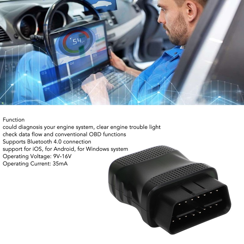 OBD2 Scanner Bluetooth 4.0 Diagnostic Scan Tool Wireless Car OBDII