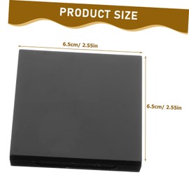 PACKOVE 1Set Empty Eyeshadow Case with Mirror Refillable Highlighter Blush Dispenser for Travel Compact Makeup Container for DIY Cosmetics Female present