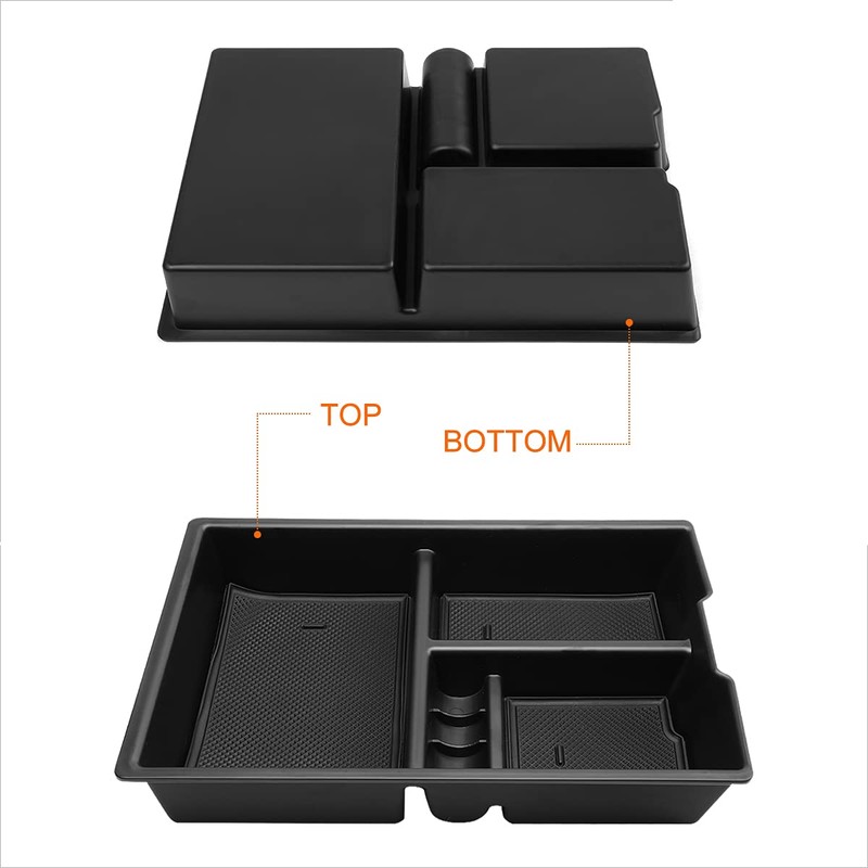 PM PERFORMOTOR Removable Center Console Insert Organizer Tray,Armrest Secondary Storage