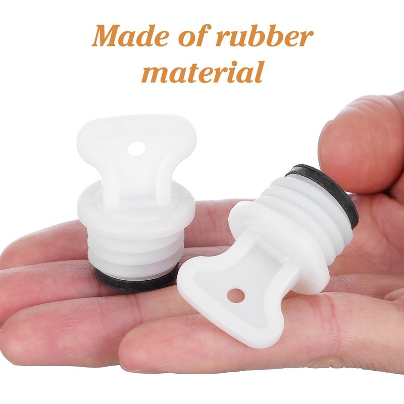 DOITOOL 2pcs Hot Water Bag Sealing Plugs Rubber Hot Water