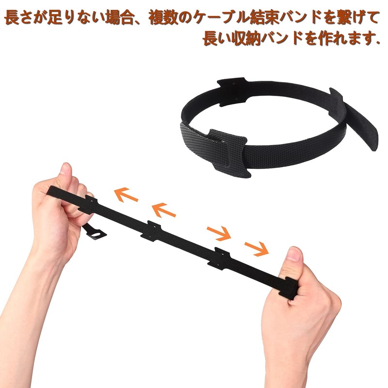 Cable Ties Velcro Cable Ties Reusable (15cm 100pcs)