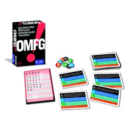 HUCH! | 882042 | OMFG! | The game full of bluffs and shocking facts! | Party game | 18+ not youth free | for 3-8 players from 18 years | Can you distinguish the facts from fiction?