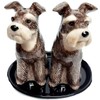 b2see Salt and Pepper Shaker Animal Schnauzer Dog Gift Set