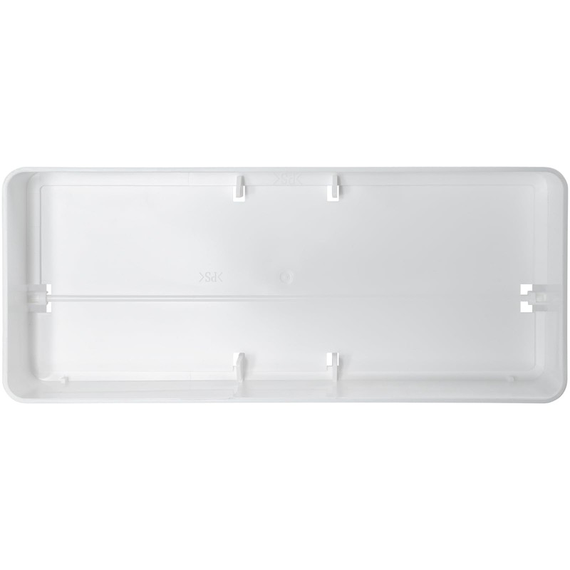 220 x 90 mm Rectangular Duct Connector with Valve -