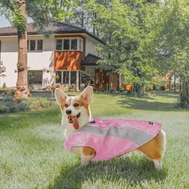 TOPSOSO Dog Cooling Vest for Dogs, Pink, XL, Polyester, Summer, Sports, Unisex, Reflective, Breathable, UV Resistant, Adjustable, Machine Wash, 1 Count