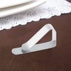 Table Cloth Holder Clips, Stainless Steel Tablecloth Clips Space Saving