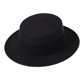 BLESSUME Adult Costume Spanish Hat Matador Hat Mexican Sombrero Hat (Black)