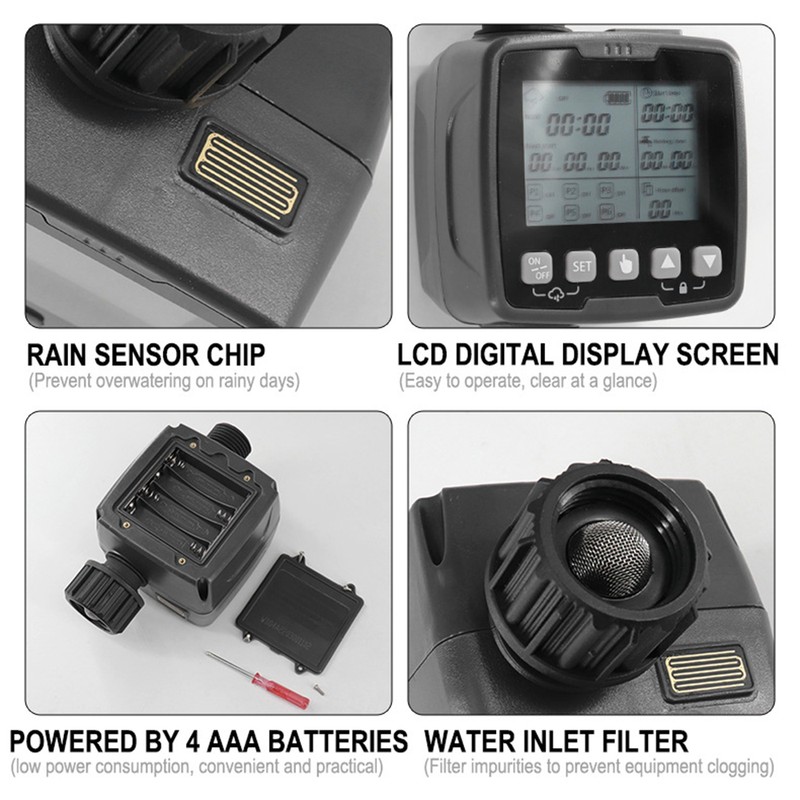 Sprinkler Timer,Water Timer Programmable Garden Outdoor Hose Faucet Timer with