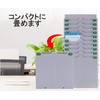 akindou Time Card Holder Card Rack for 20 People, Conveniently