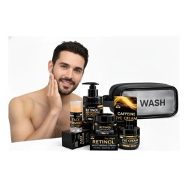Kit Cuidado De La Piel Para Hombre 4pzs Nuevo Hidratantee                                                                                             