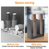 Paper Cup Lid Holder Dispenser, Cup Storage Organiser, Disposable Cup