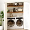 Gashell Wire Shelf Covers, Bamboo Wire Rack Covers for Pantry,