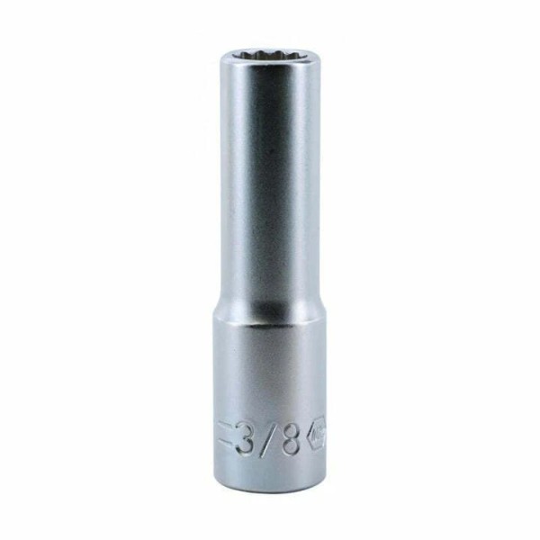 Wiha Tools 33783 3/8 Inch Drive Deep Socket, 12-Point Design