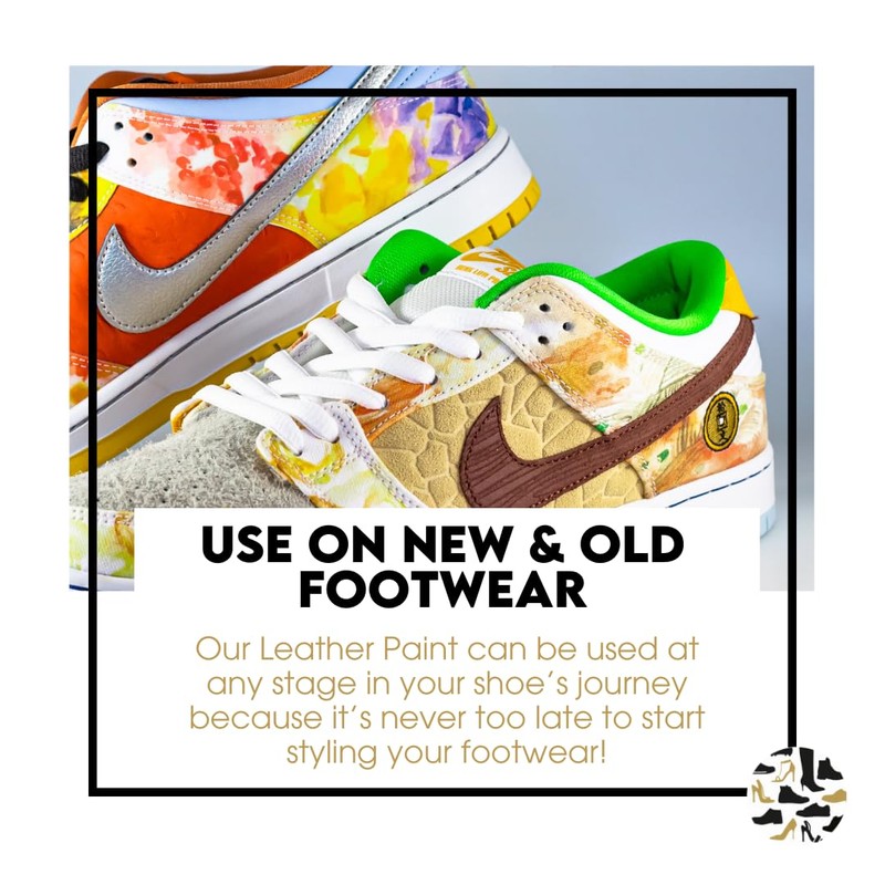 Shoe Clinic Leather Paint (White, 50ml)