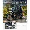 Amazicha Stainless Steel Heel Toe Shift Lever Pegs Shifter Lever
