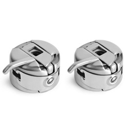 2 Pcs Sewing Machine Bobbin Case 15K Type Universal Bobbin Case fit for Most Brands | Domestic Sewing Machine Bobbin Casesx2