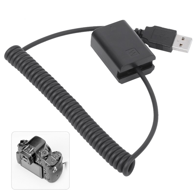 USB to FW50 Full Decoder Dummy Battery Fit for Sony