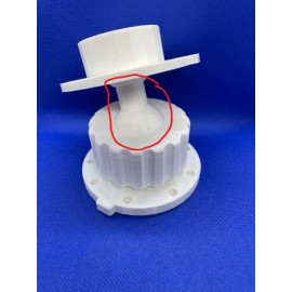 Home Accents Holiday 12 foot Skeleton Posable Elbow Ball Replacement (NEW) (Piece circled in red)