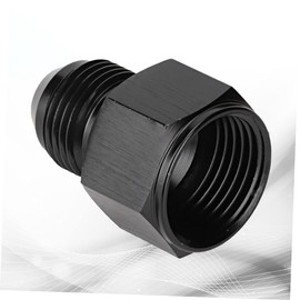 Gatuida Inner Outer Adapter Reducer Connector Black Conversion Screw for Lines Easy Install Material for Automotive Applications