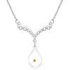 Yongxu Stunning Drop Pendant Necklace with Mustard Seed | Inspirational