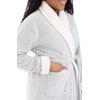 Alexander Del Rossa Women's Warm Fleece Robe, Long Plush Bathrobe,
