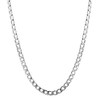 Heavy Duty Biker Jewelry Men Solid Curb Link Chain Necklace