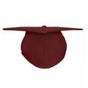 Happy Secret Unisex Matte Graduation Cap Hat Maroon