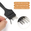 WUTA Removable Circle Leather Hole Punch Lacing Stitching Professional Working