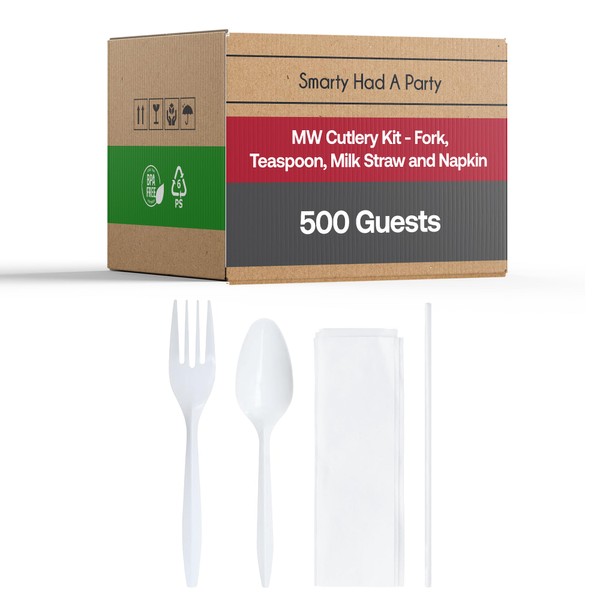 Smarty Had A Party 2000 Piece MW Cutlery Kit Fork,