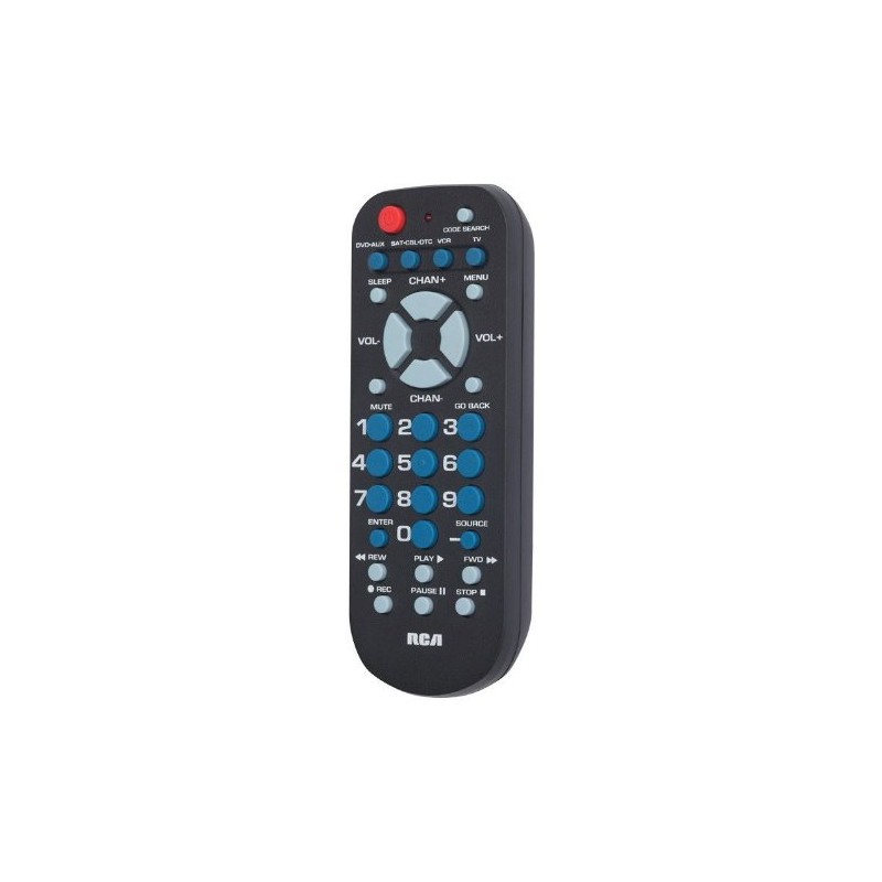 RCA Remote Control with 4 Functions,Black