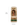 Small Our Lady of Guadalupe Made in Mexico Candle Cirio