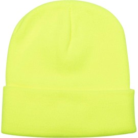 StyleBreaker 04024029 Unisex Warm Knitted Beanie Fine Knit Double Knitted Winter Hat -
