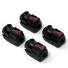 Quick Release End Fittings for 10mm Ball-Stud (4 Pack) -