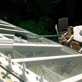 Glass Squeegee for Conservatories and Greenhouses