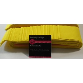 jelly roll  Sunshine Bright yello Solid Half Pack , Twenty  (20) 2.5 inch strips
