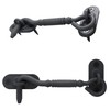 skysen 4” Privacy Hook Latch for Sliding Barn Door, Black(2802)