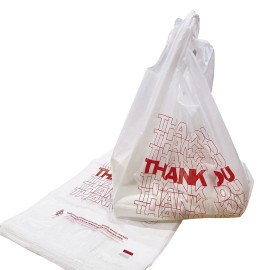 Tashibox (Bag-308 Plastic Bags/Thank You Bags/Measures 11.5"" X 6.25"" X 21"", 15mic, ...