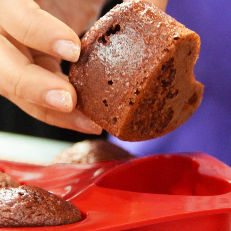 Fat Daddio's SMF-025 Silicone Bakeware 20-Cavity Financier (.68 oz)
