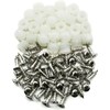 ZERO HOME 100 Pack Plastic Hinge Dowel Inserts with Screws