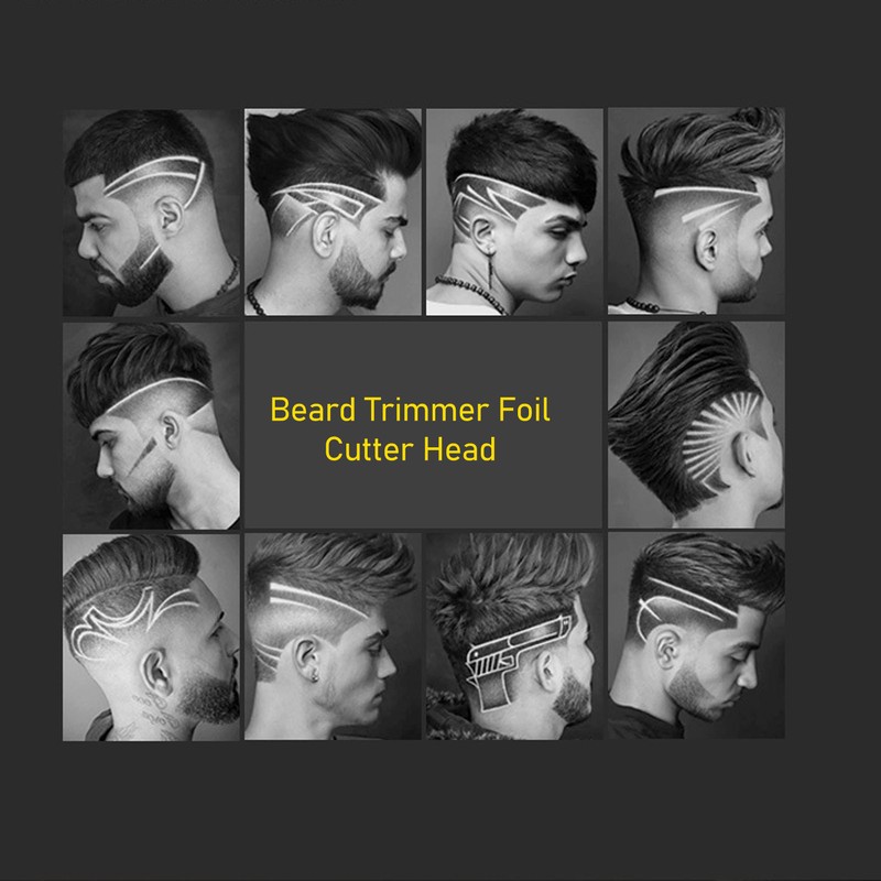 Beard Trimmer Foil Head Stainless Steel Replacement Foil And Cutter