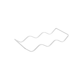 Metaltex Stackable Bottle Rack 6 Pieces, White, 14 x 31 x 3 cm